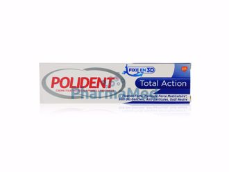 Image de POLIDENT TOTAL ACTION colle dentier - 40gr