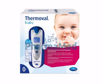 Image sur Thermomètre THERMOVAL Baby à mesure frontale - 1pc