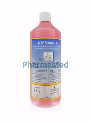 Image sur DERMASOFT savon mains liquide parfum rose - 1L