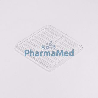 Image de Plateau MEDI7 transp.SCHWARZ 16réglettes(1pc)