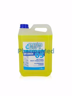 Image de DIPP 05 - nettoyant multi-usages citron - 5L