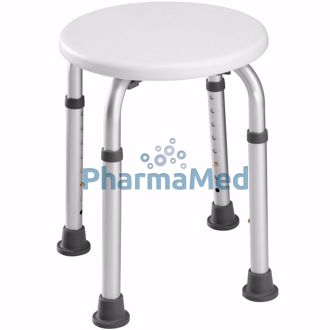 Image de Tabouret de douche ajustable 35.5 à 52cm