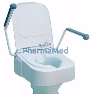 Image de Rehausse WC + accoudoirs ht réglable....(1pc)