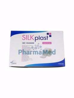 Image de SILKplast ZARYS adhesif en soie - 9.14x2.5cm - 12 rouleaux