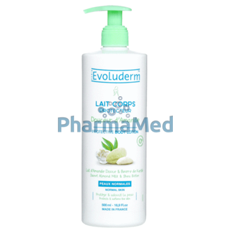 Image de EVOLUDERM Body lotion douceur amande - 500ML