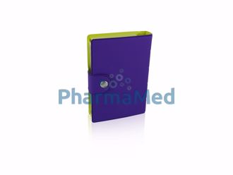 Image de Pilulier hebdomadaire FR Medios - Mauve-Lime -1pc