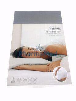 Image de Drap housse protectrice TEMPUR FIT - 80x200 cm