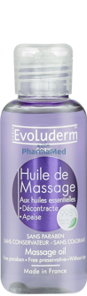 Image de EVOLUDERM Huile de massage lavande - 100ml