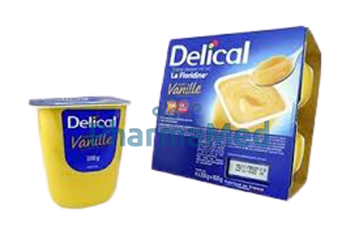 Image sur Delical La Floridine crème abricot - 4x125gr - Delical La Floridine crème vanille  (4x125gr)