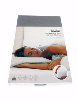 Image de Drap housse protectrice TEMPUR FIT - 90x200 cm