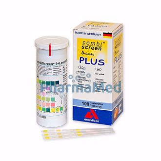 Image de Combiscreen 5 + L Plus bandelettes urine/100p