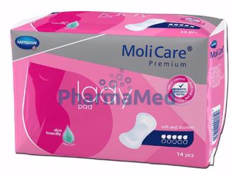 Image de MOLICARE Premium Lady pad 5 gouttes - 14pc