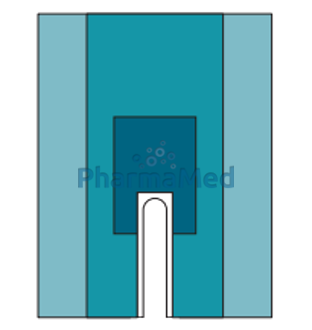 Image de Champs fendus ST 200x260cm, fente 7x102cm 2x14pc