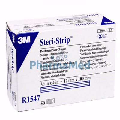 Image sur STERI STRIP - import - (1547) - 12x102mm - 50x6 strips