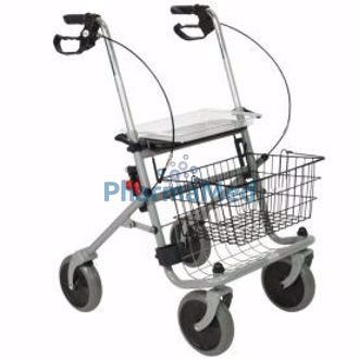 Image de Rollator CRISTALLO 4 roues pliable + panier