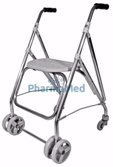Image de Rollator Ara-C plus avec roues-frein