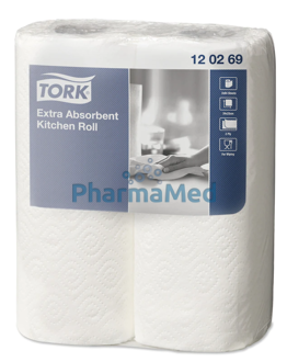 Image de Ess.tout TORK KITCHEN+ 64cp 2plis - 1 rouleau