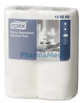 Image de Ess.tout TORK KITCHEN+ 64cp 2plis - 24 rouleaux