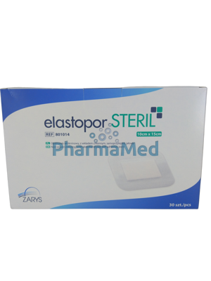 Image sur ELASTOPOR Stérile pansement post-op ZARYS - 10x20cm - 25pc