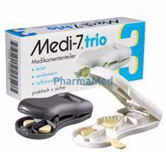 Image de Broyeur + coupe pilule MEDI-7 TRIO - 1pc