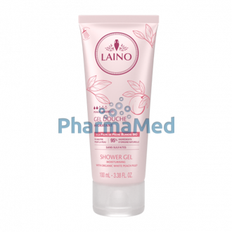 Image de LAINO Gel douche pêche blanche - 100ml