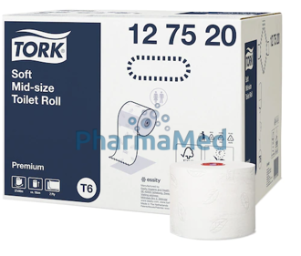 Image de Papier toilette TORK COMPACT SOFT 2pli 90m - 27 rouleaux