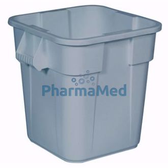 Image de Conteneur brute polyéth. 106L gris - 1pc