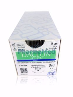Image de DACLON 3/0 metric 2 | 75cm 3/8 24mm  (12fils)