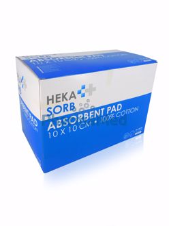 Image de Compresses absorb. ST HEKA 10x10cm ...(50pc)