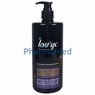 Image de LOV'YC Shampoing Argan & Vit B5 750 ml - 1pc