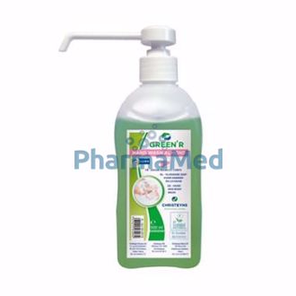 Image de Savon 2en1 GREEN'R Amande + pompe - 500ml