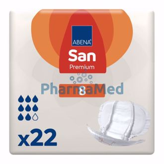 Image de ABENA SAN 10 Premium couche anatomique - 2800ml/10G - 25pc