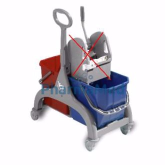 Image de Chariot de nett. TECHLINE sans presse 2x15L - 1pc