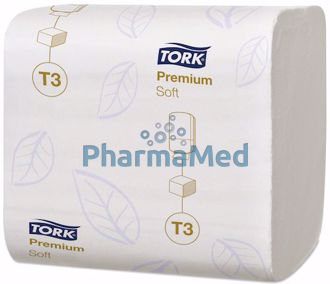 Image de Papier toilette TORK Premium bulk T3 - 2plis - 11x9.5cm - 30x252pc