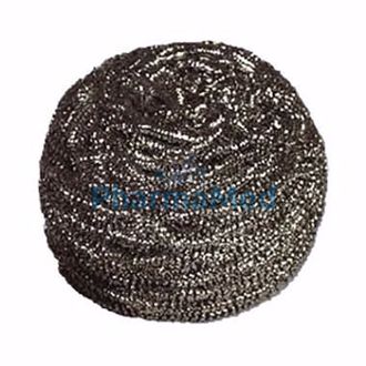 Image de Eponge métallique boule spirale inox 40 - 1pc