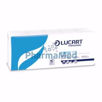 Image de LUCART Mouchoirs blanc cellulose strong 4plis - 10x9pc