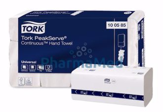 Image de Tork peakserve Ess. mains blanc 1 pli 20 x 20cm H5 (12x410)