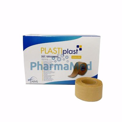 Image sur PLASTIplast sparadrap textile - 2,5cmx5m - 12pc