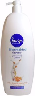 Image de LOV'YC Gel douche - amande et miel - 2L + pompe