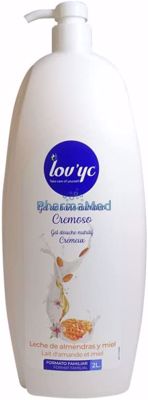 Image sur LOV'YC Gel douche - amande et miel - 2L + pompe