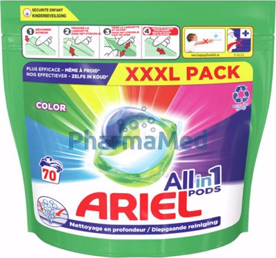 Image sur ARIEL PODS COLOR all in 1 - 70 pods