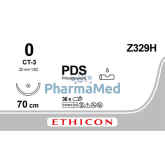 Image de ETICON PDS II 0 CT-3 22mm 1/2 Z329H 70cm(36f)