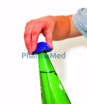 Image sur Ouvre-bouteille et bocal antidérapant bleu - 1pc