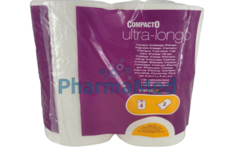 Image de PAMPILAR Papier hyg compact ultra long 2plis - 14x4rlx