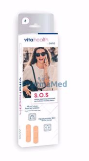 Image de VITAHEALTH SOS pansements universels de poche 7,2x1,9 x8pc