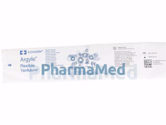 Image de ARGYLE Yankauer fine tip DEHP FREE  CH12 26cm finger / vacuu (50pc)