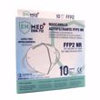 Image sur Masque FFP2 ENMED CE2841 - Blanc - 10pc