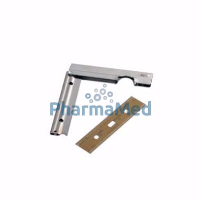 Image sur TRIM : 10 lames 10cm - 1 grattoir