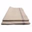 Image de Torchon coton viscose couturé blanc 60x90cm - 1pc