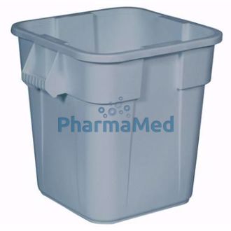 Image de Conteneur brute polyéth. 106L gris - 1pc